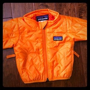 Newborn Patagonia puffer jacket